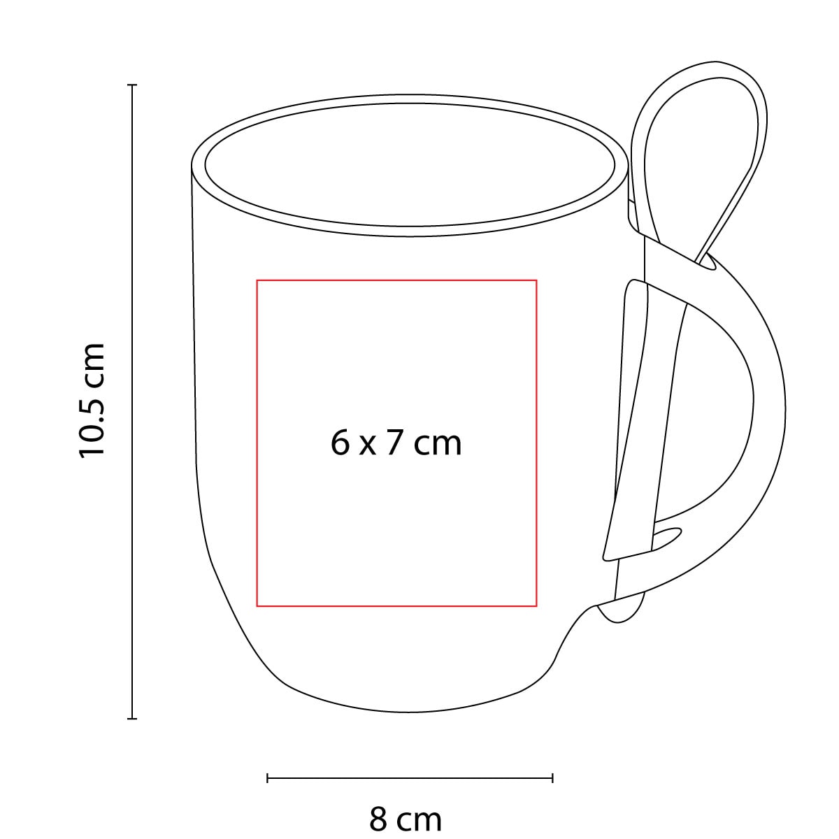 Tazas de Cerámica 11 OZ para Sublimación - Caja de 36 unidades - Image 3