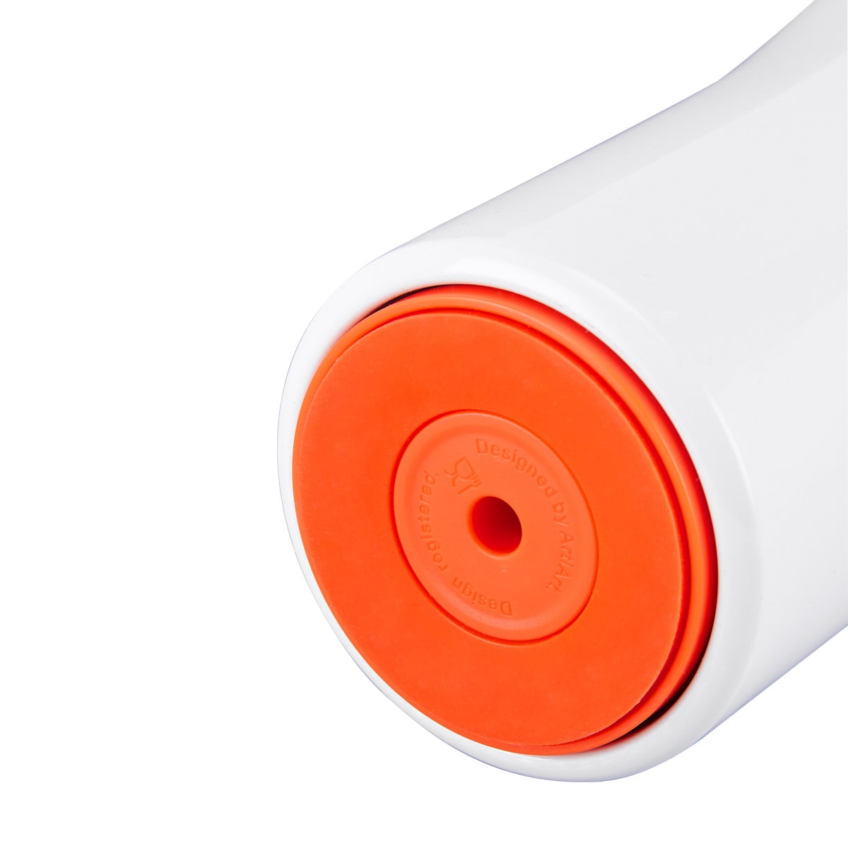 Termo de Acero Inoxidable con Sistema Antiderrames - 380ml Blanco - Image 5