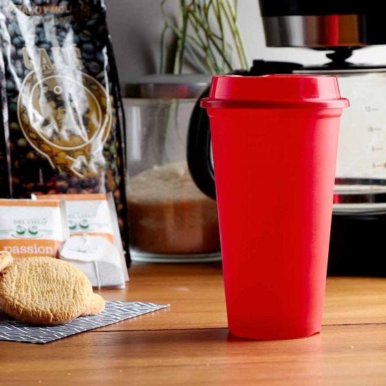 Vaso Personalizado de Plástico con Tapa - Colores Variados y Capacidad de 475 ml - Image 12