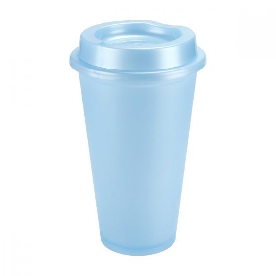 Vaso Personalizado de Plástico con Tapa - Colores Variados y Capacidad de 475 ml - Image 5